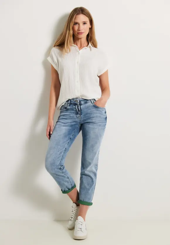 CECIL Slim Fit Jeans in 7/8