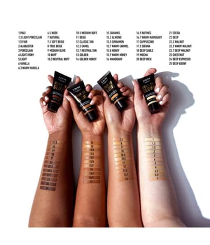 NYX Professional Makeup Born to Glow! Naturally Radiant Foundation Flüssige Foundation-30 ml