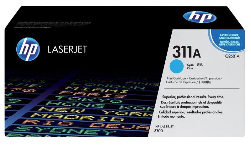 HP 311A Original Tonerkartusche Q2681A Cyan