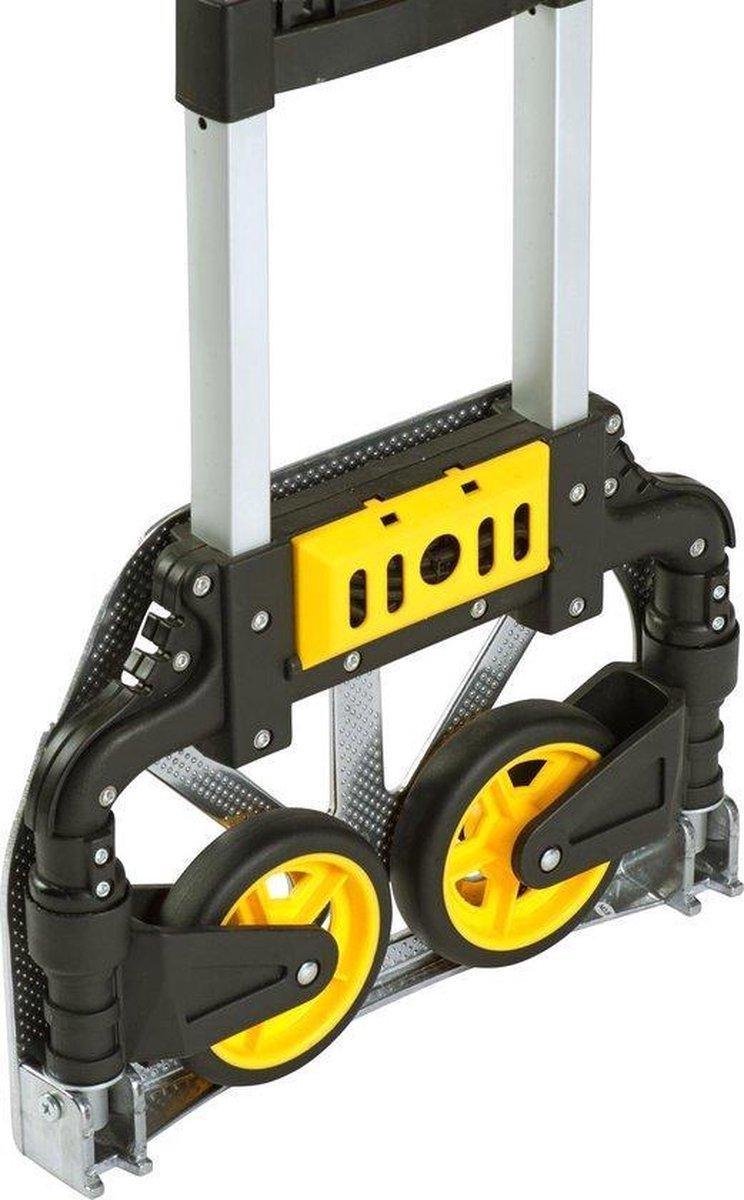 Cărucior manual pliabil Stanley FT509, capacitate 70 kg cu ladă pliabilă