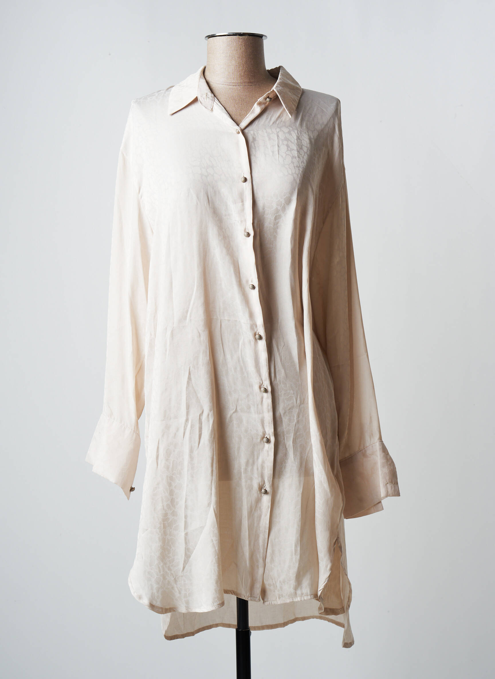 Nekane Robes Mi Longues Femme couleur beige