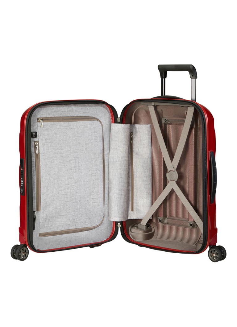 Valigia espandibile Samsonite C-Lite con porta USB, 55 cm