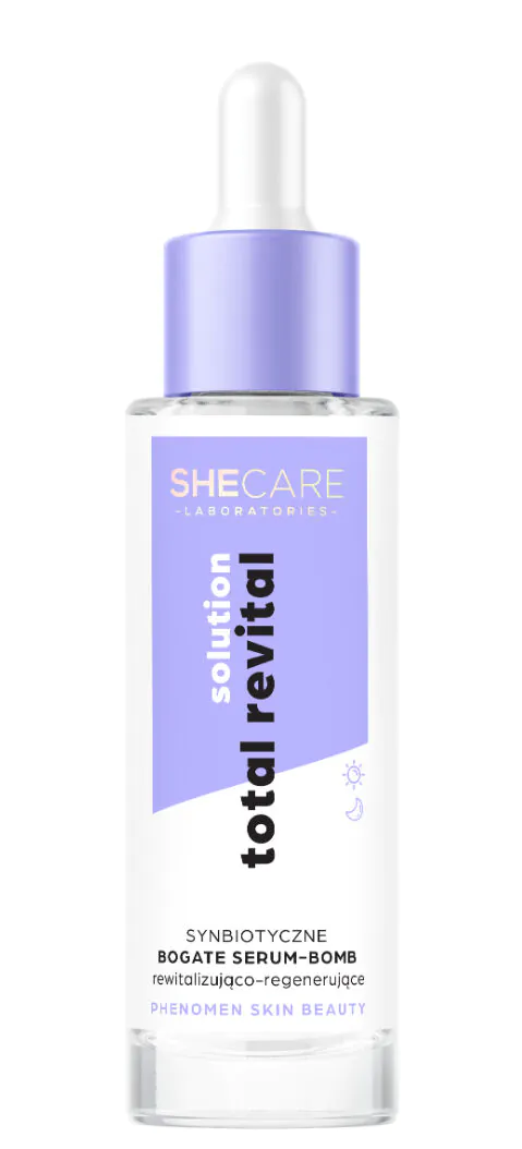 Shecare Total Revital Solution - Synbioticse Bogate serum-bomba 30ml