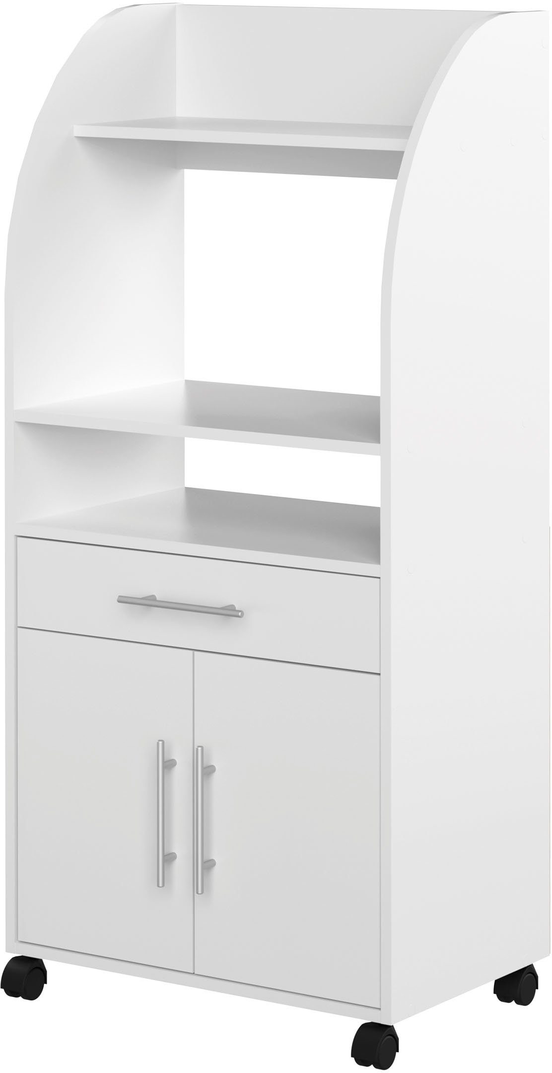 TemaHome Mehrzweckschrank Jeanne Breite 63 cm, auf Rollen