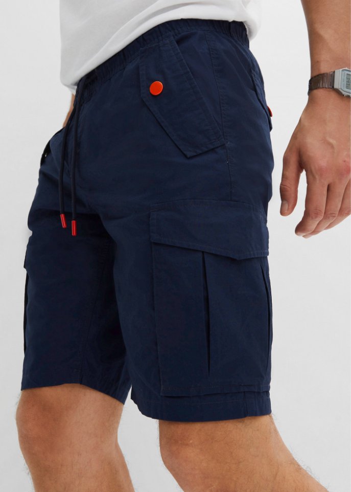 Schlupf-Cargo-Bermuda, Regular Fit