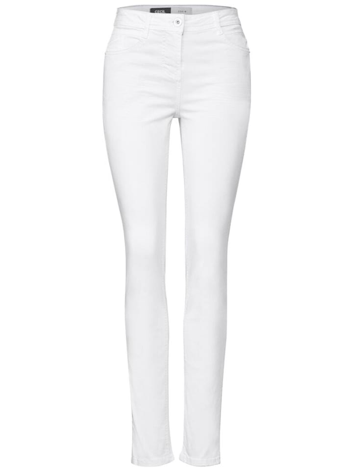 Cecil Jeans in white günstig kaufen