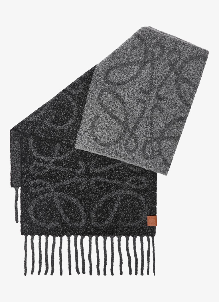 Eșarfă LOEWE Anagram Loop 184 x 45 cm