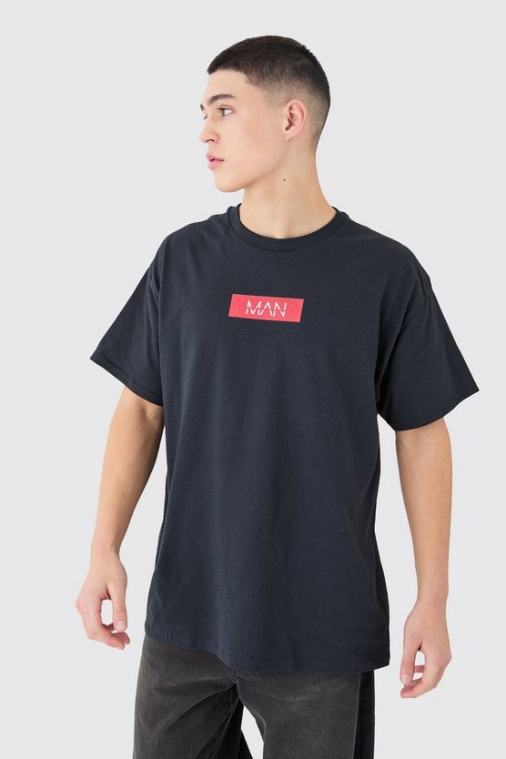 Man Print T-shirt