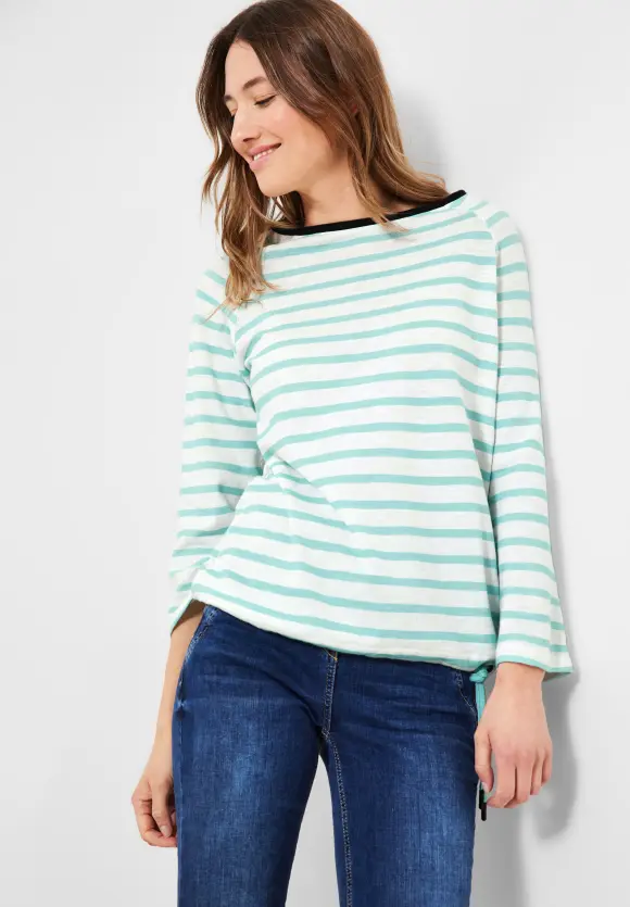 CECIL Strukturstreifen Shirt