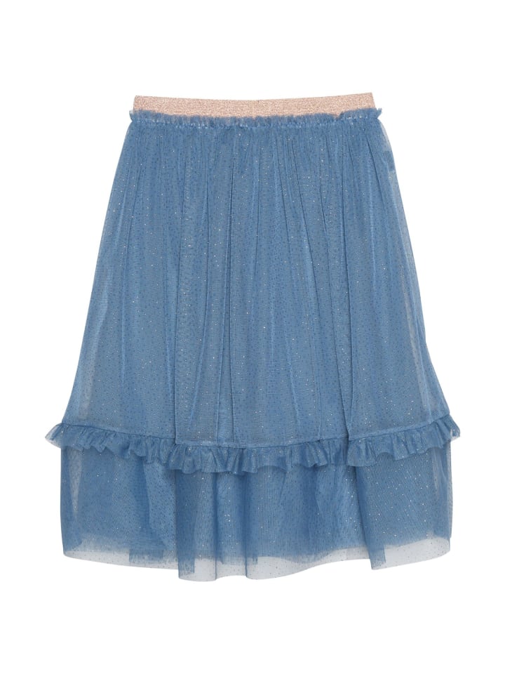 Creamie Tüllrock Glitzer in Blau günstig kaufen