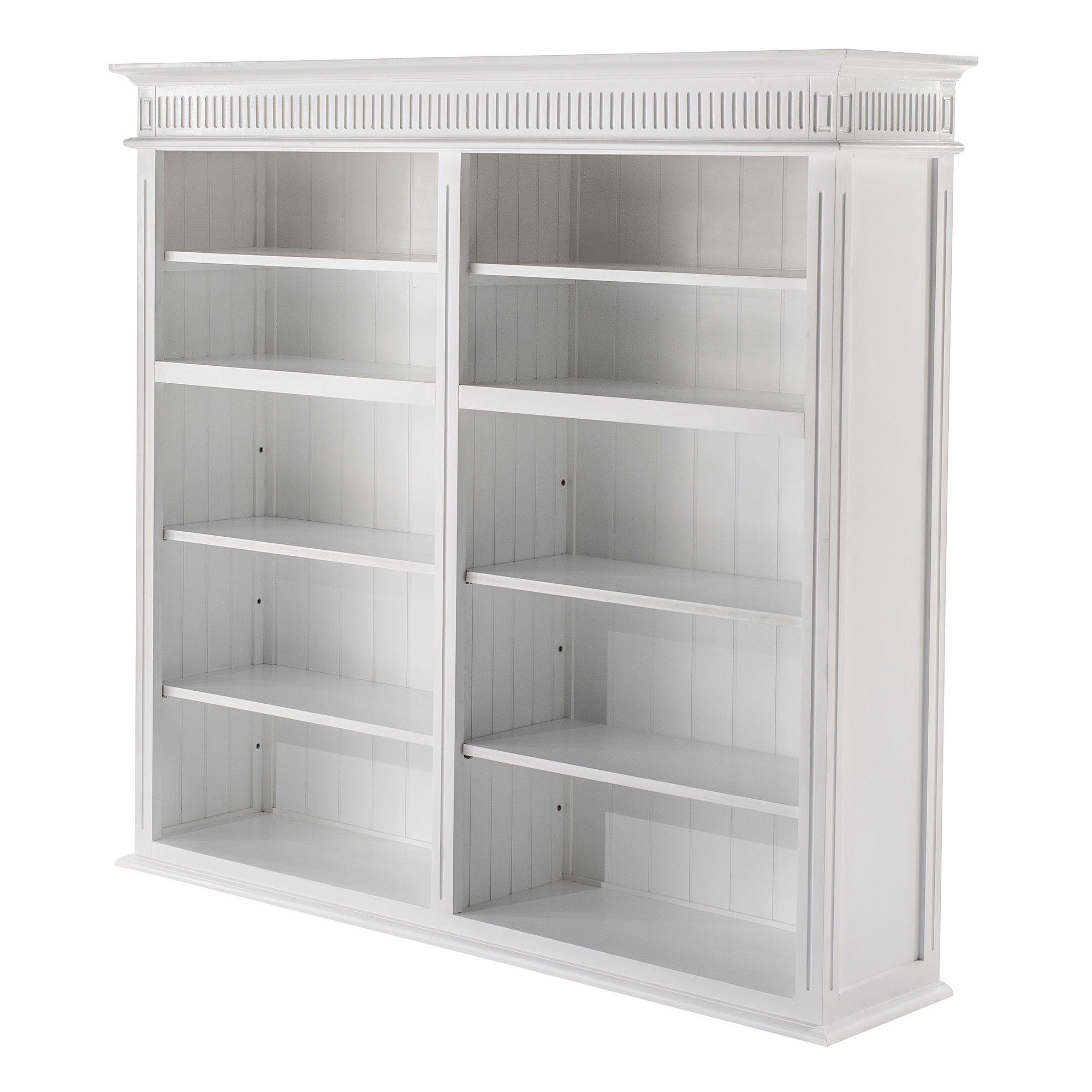 Novasolo Küchenbuffet Skansen Verstellbare Regale, Double-Bay Hutch Kabinett