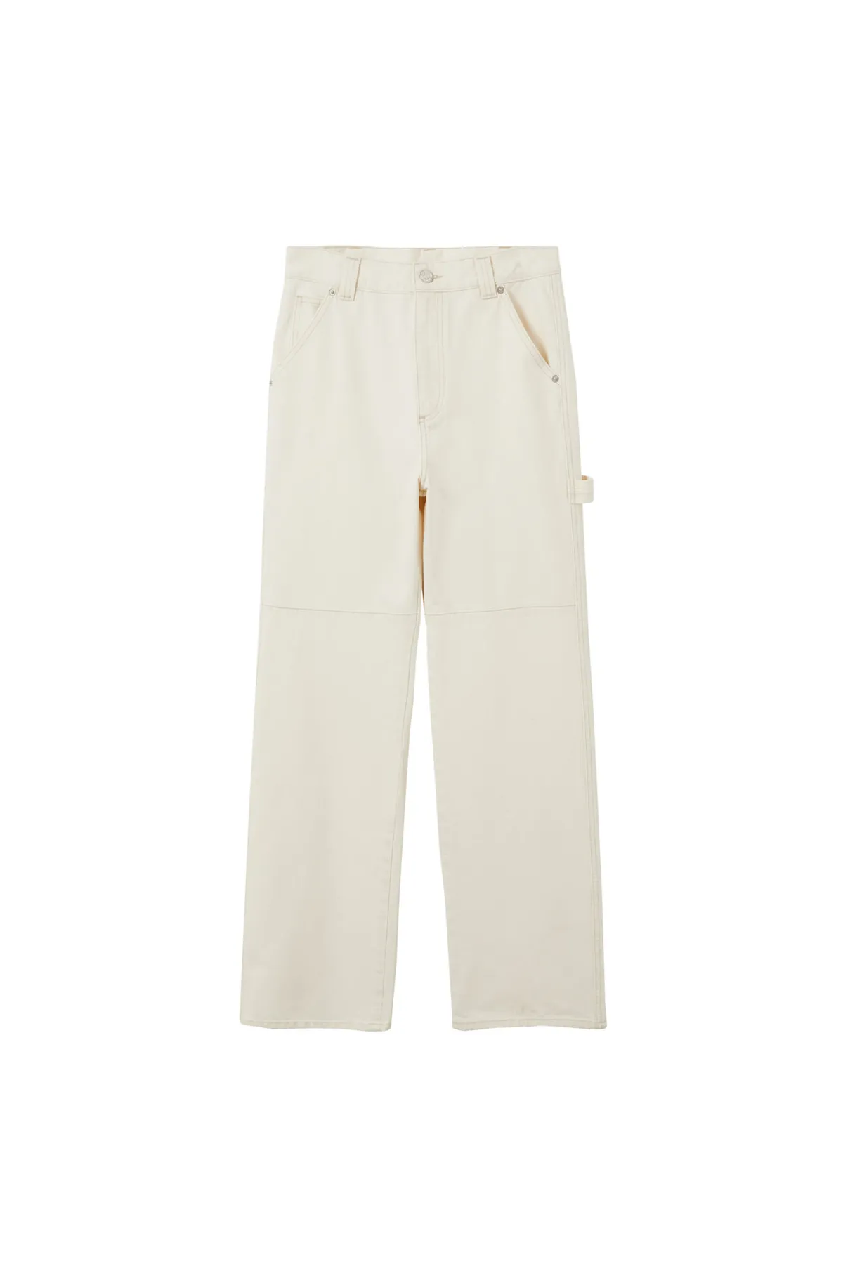 MANGO  Ecru Damenjeans 27085805