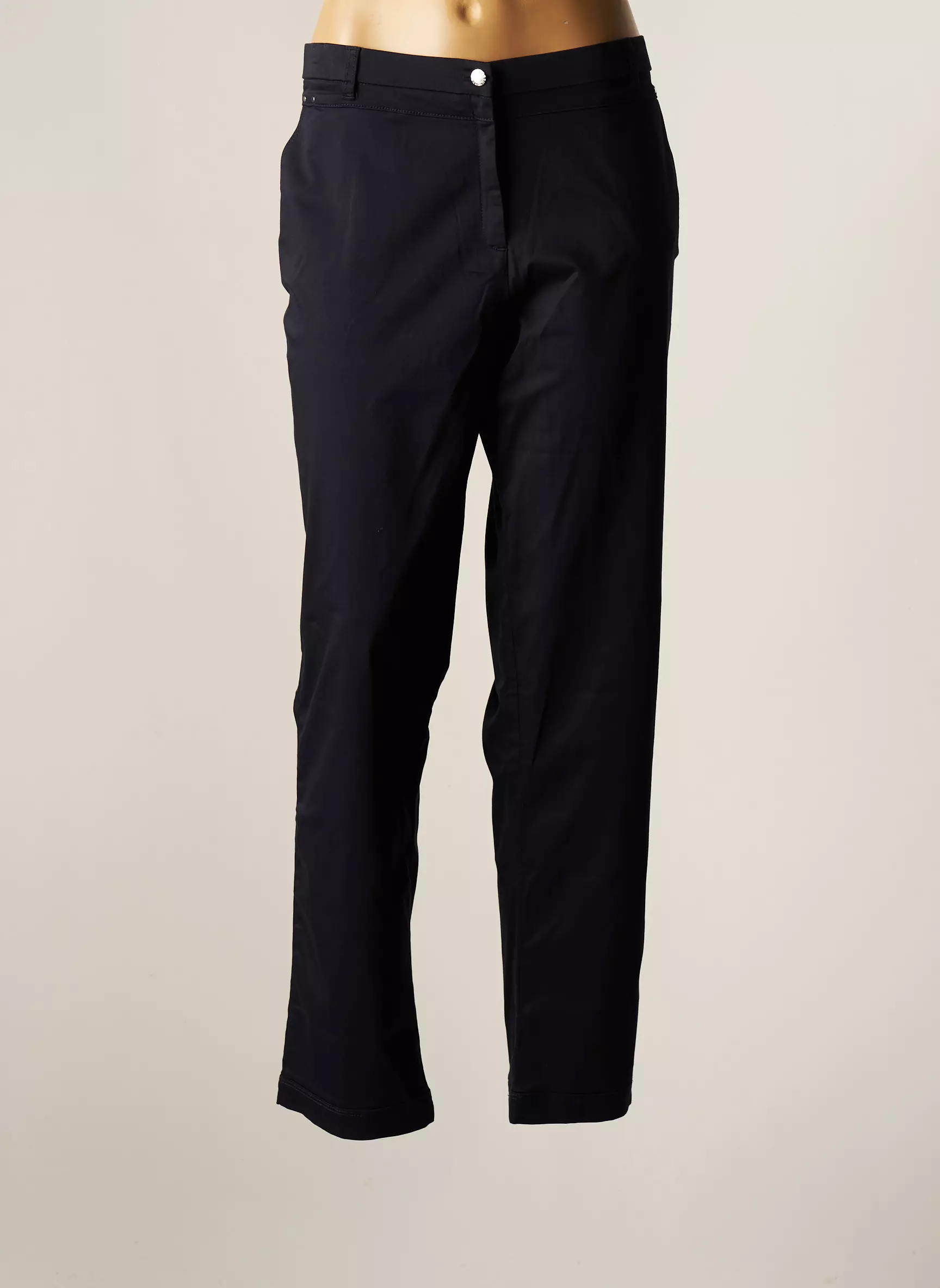 Christine Laure Pantalons Chino Femme couleur bleu