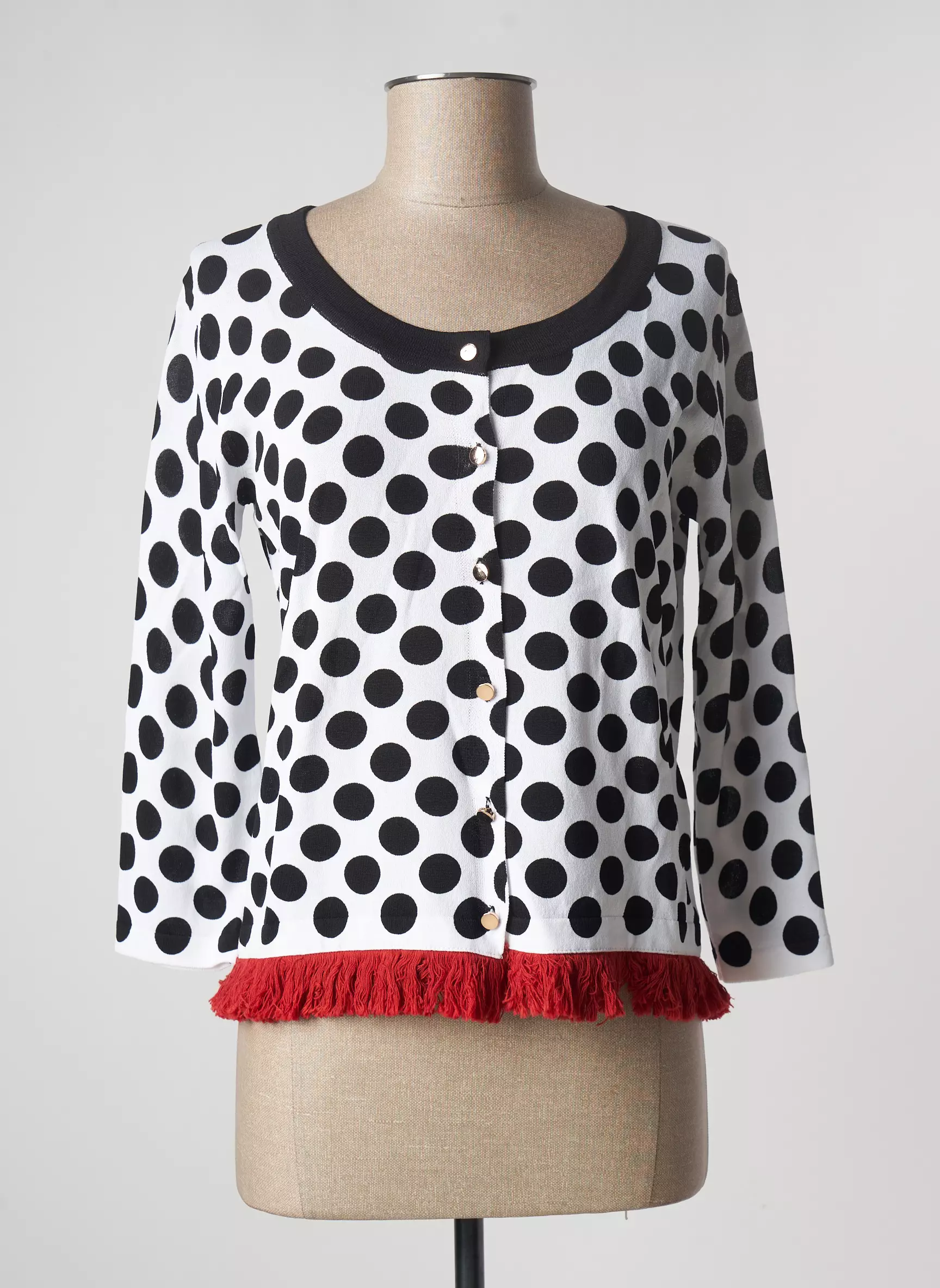 Z O E  Zone Of Embroidered  Cardigans Femme couleur blanc