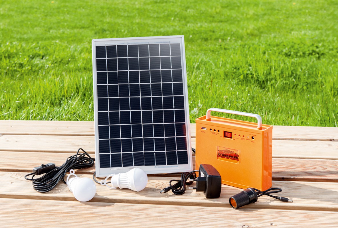 MAUK Portables Solar-Komplett Set