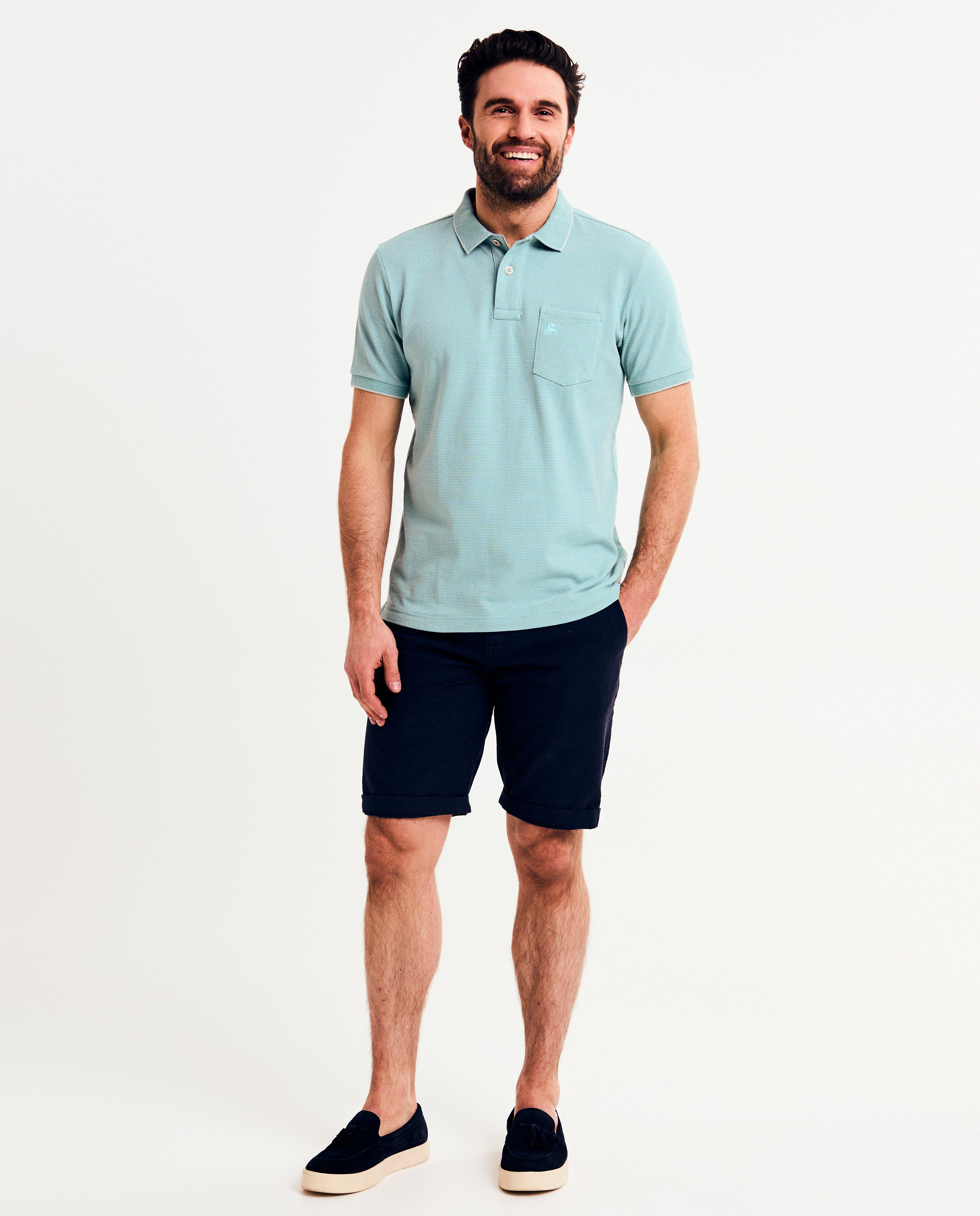 Polo albastru Lerros Blue