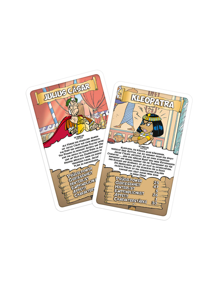 Winning Moves Top Trumps Asterix Spiel Karten Quartett Quartettspiel Kartenspiel in bunt günstig kaufen onesize