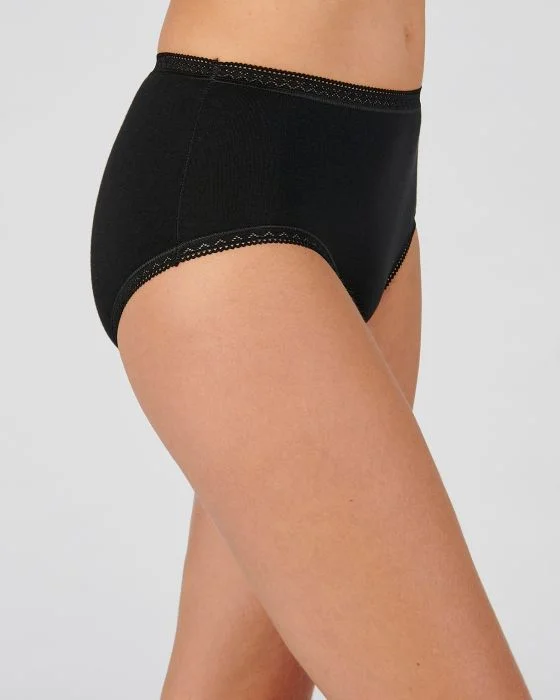 Culotte midi, en coton strech