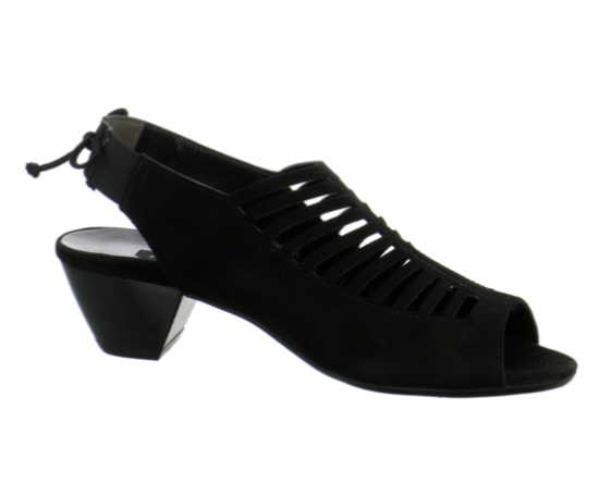 PAUL GREEN Komfort Sandalen schwarz schwarz Samtziege