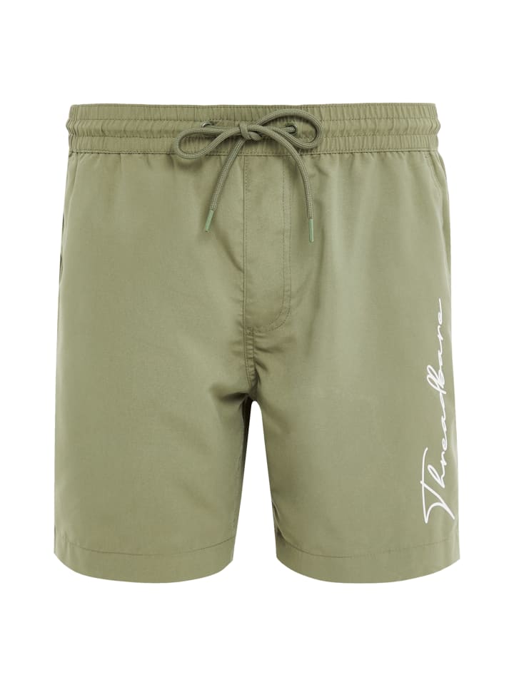 Threadbare Badehose THBEmblem in Khaki günstig kaufen
