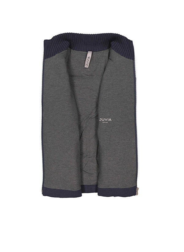JUVIA, Strickweste, Wolle wattiert, navy