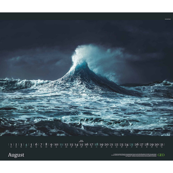 GEO EDITION: KRÄFTE DER NATUR 2024 - WAND-KALENDER - Kalender