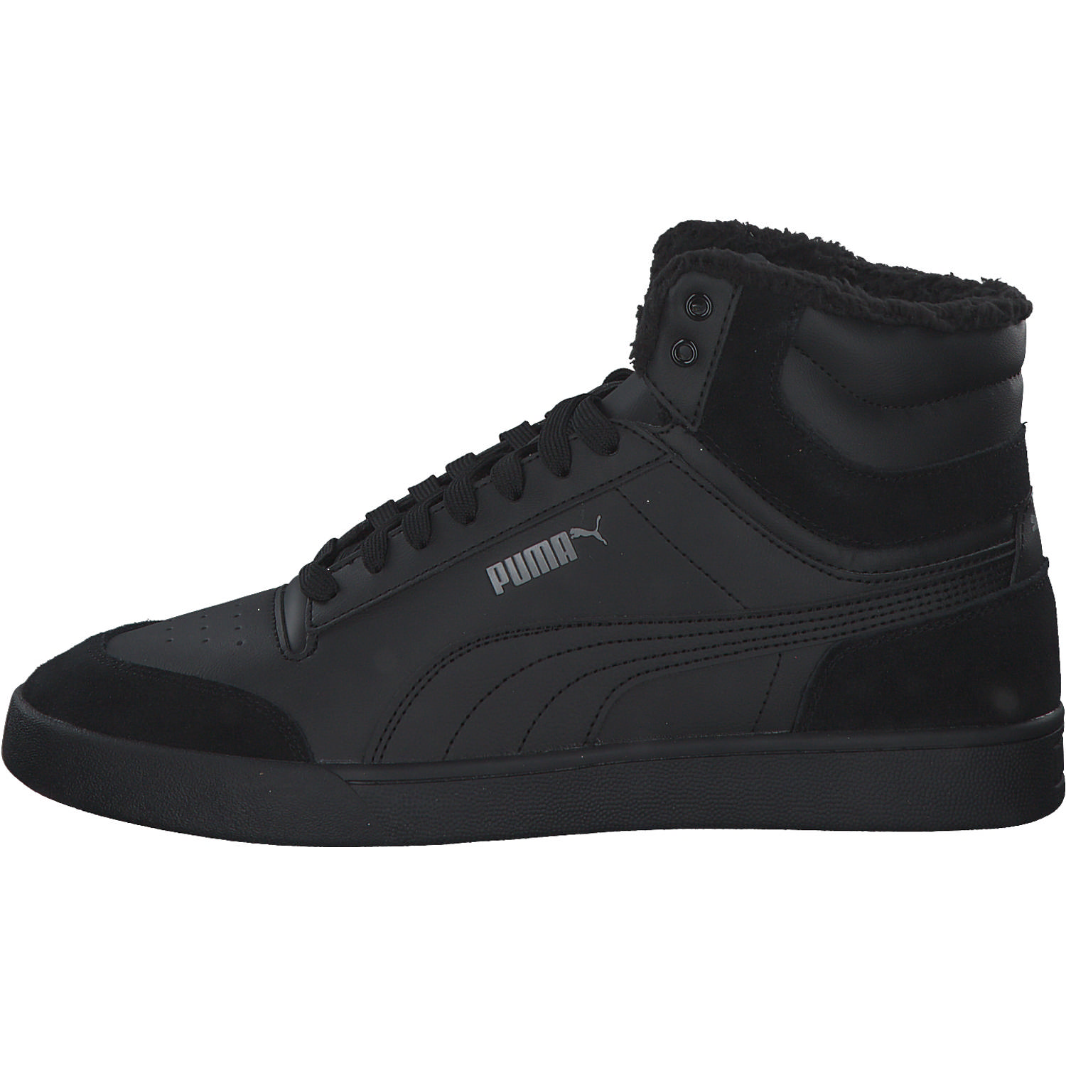 Puma Shuffle Mid Fur 387609, Stiefel, Herren, Black black Gum