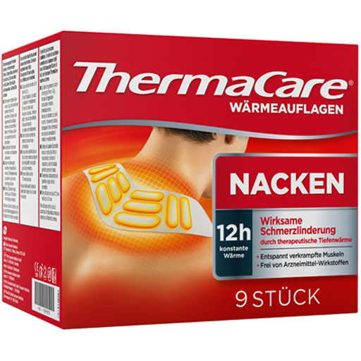 THERMACARE Nacken/Schulter Auflagen z.Schmerzlind.  9 St