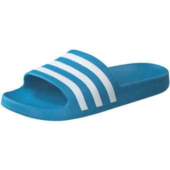 adidas Adilette Aqua Slides in blau