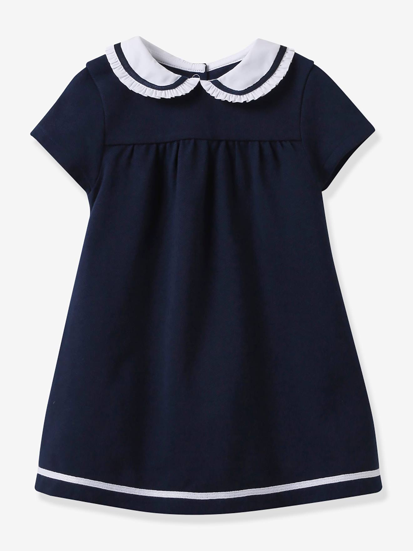 Cyrillus Baby Kleid CYRILLUS, Bio-Baumwolle - marine