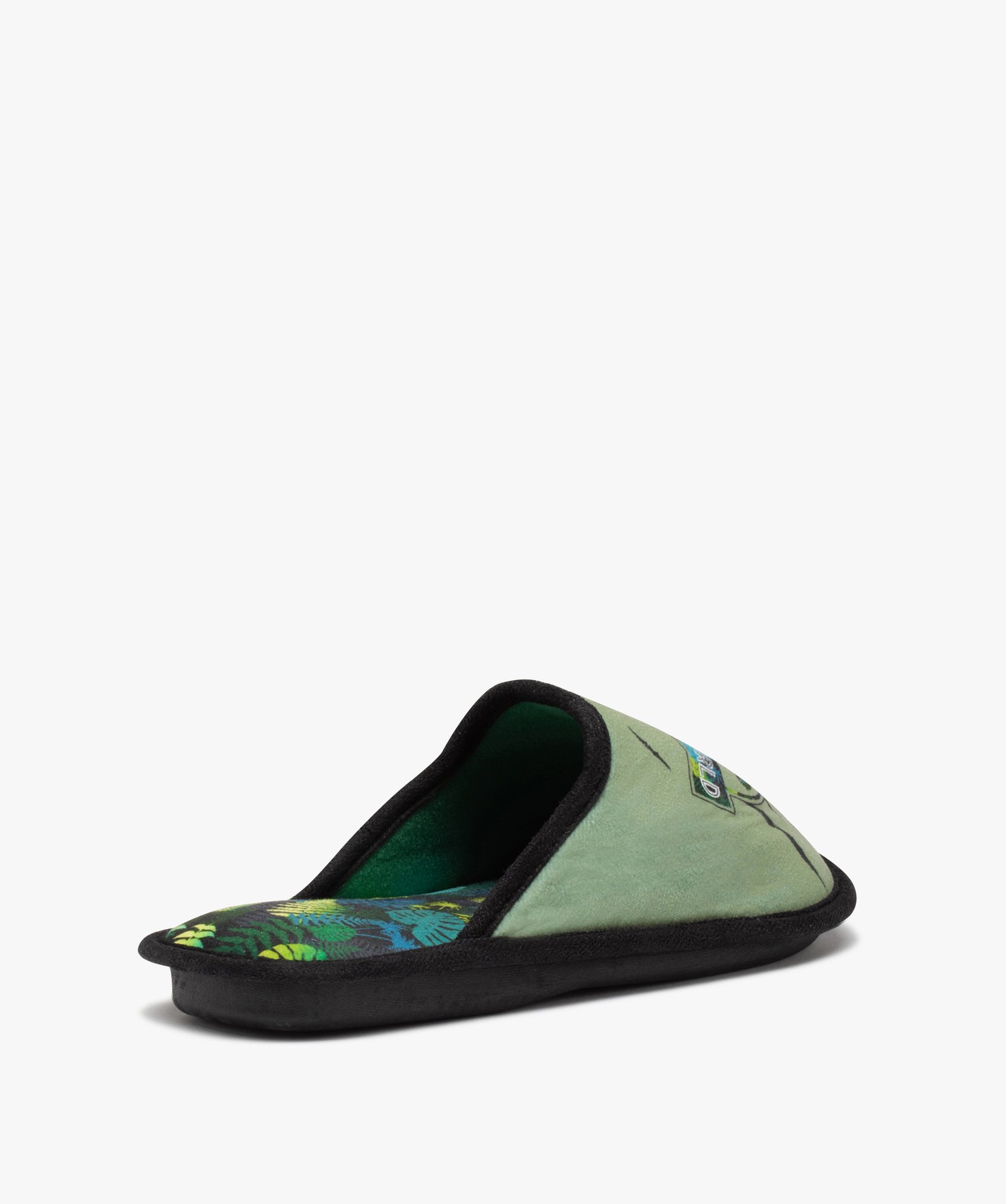 Chaussons Garçon mules imprimées – Jurassic World vert | GEMO