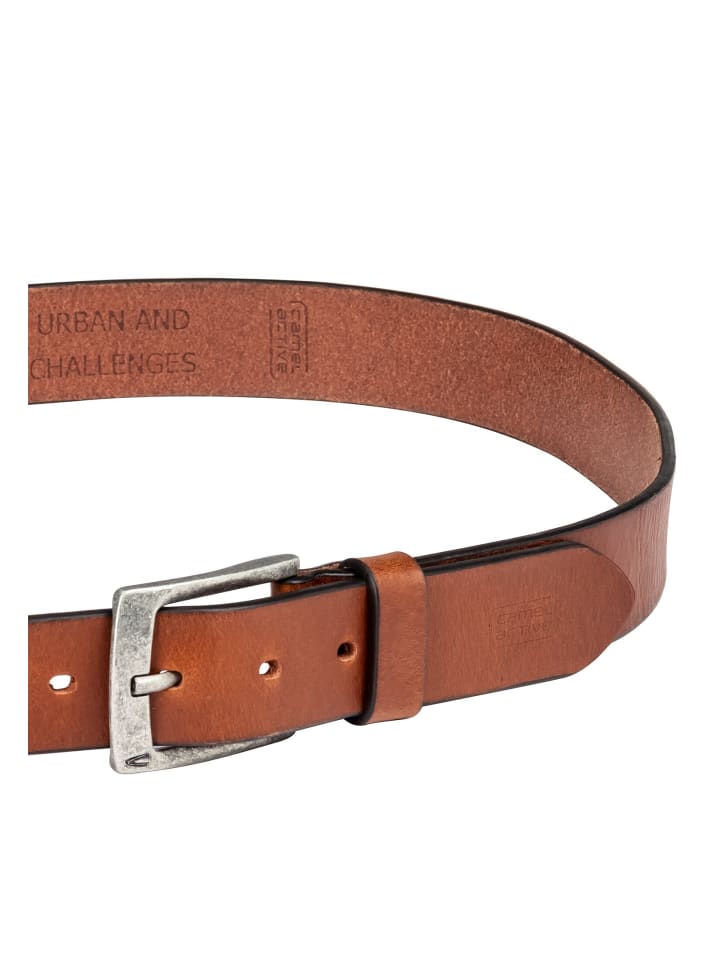 Camel Active Gürtel aus Leder in Cognac günstig kaufen