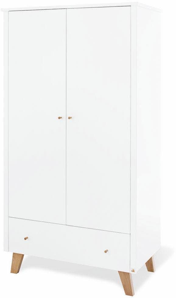 Pinolino® Kinderkleiderschrank Pan 2-türig; Made in Europe
