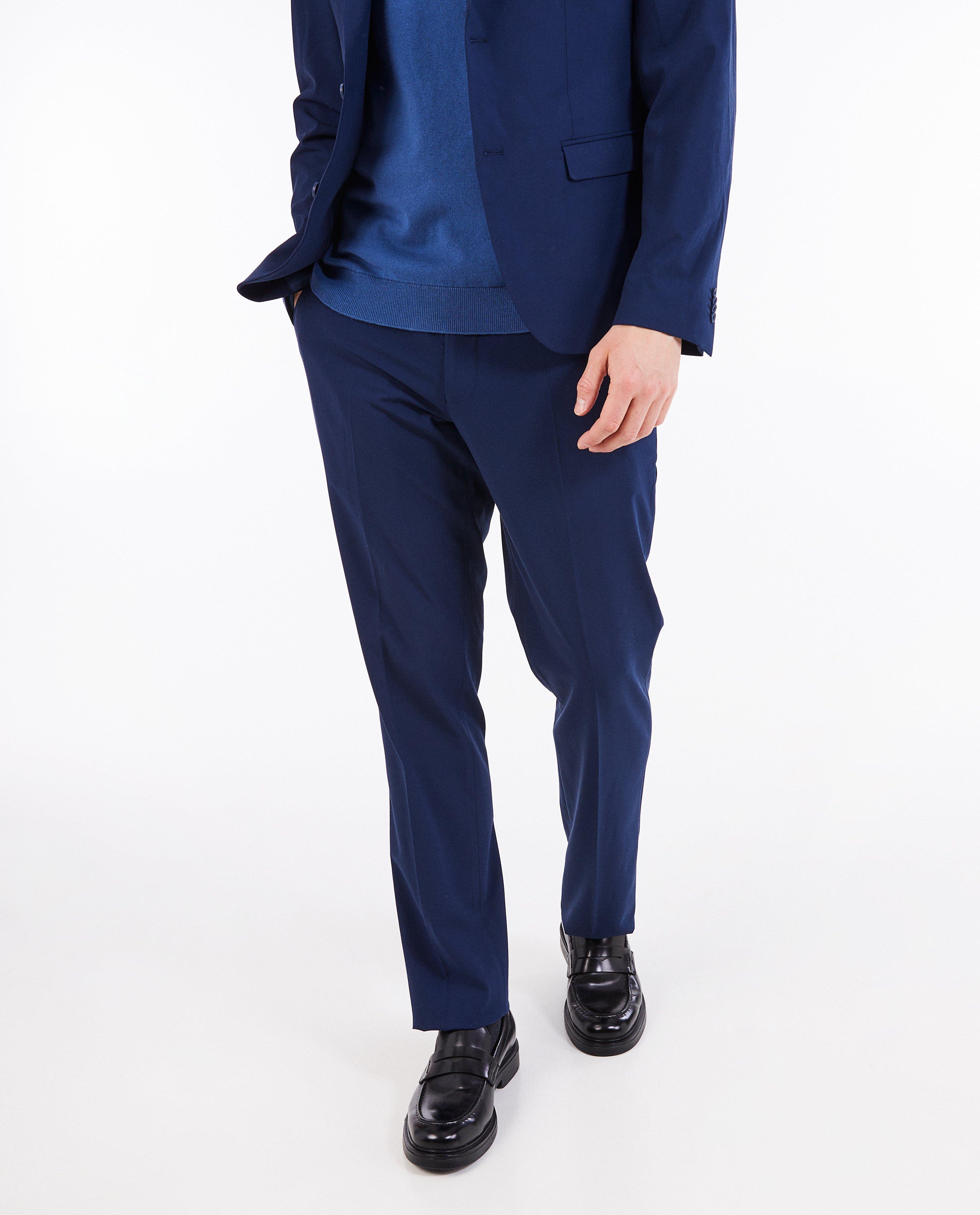 Pantaloni de costum Iveo albastru închis, albastru închis