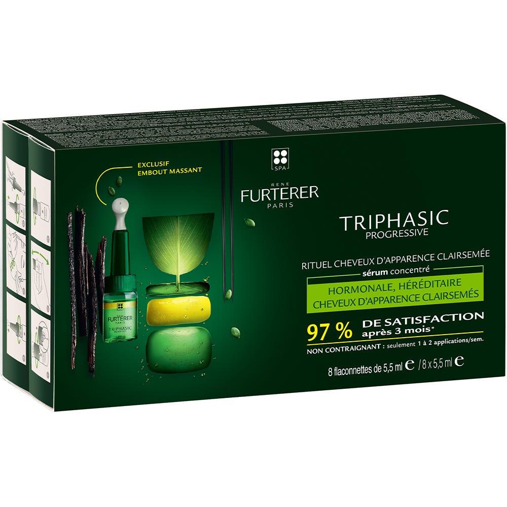 Rene Furterer Triphasic Progressive Ampullen-Kur 8x5,5 ml