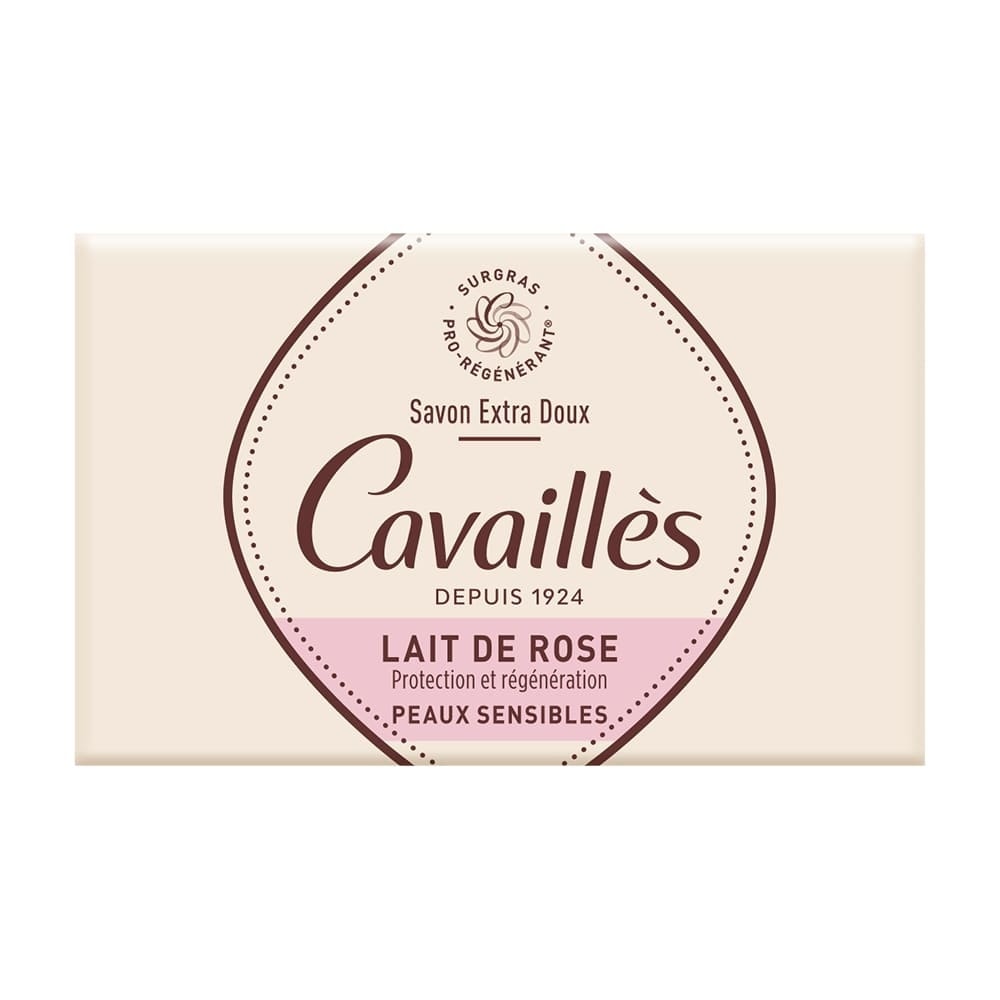 Cavaillès SAVON SURGRAS EXTRA DOUX LAIT DE ROSE 150gr SAVON