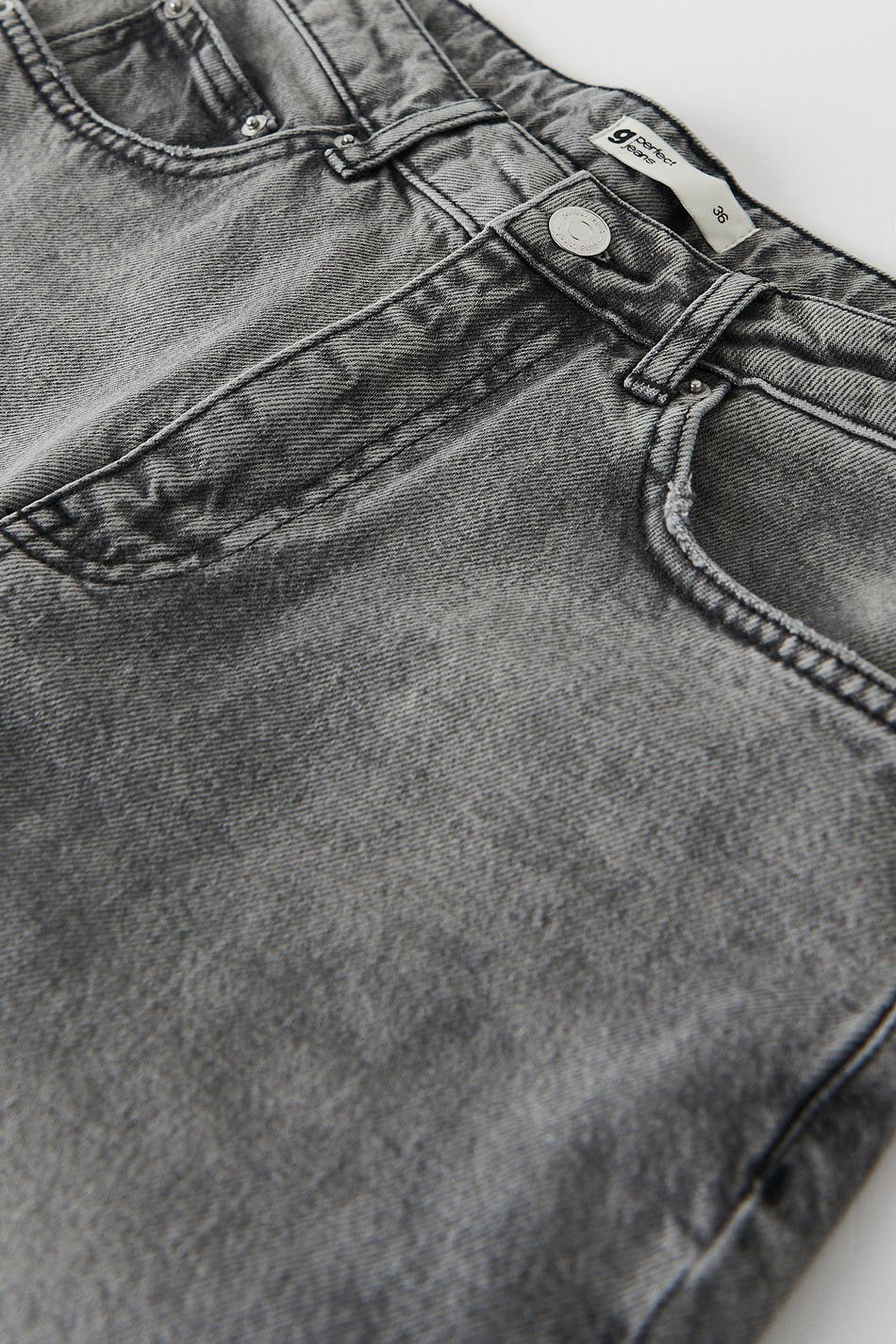 Full length petite flare jeans