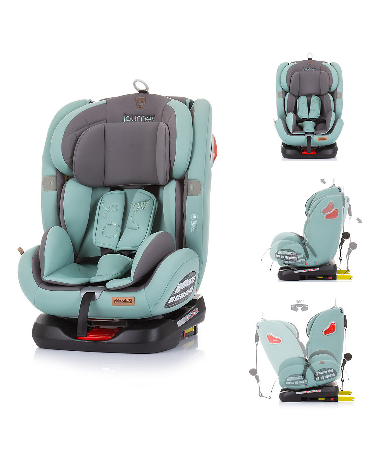 Kindersitz Journey Gruppe 0+/1/2/3 (0 - 36 kg) Isofix Kindersitze