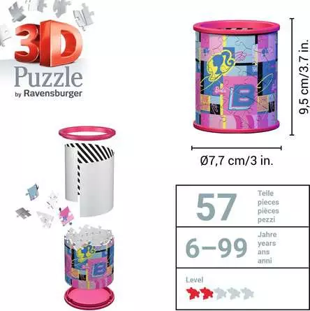 3D Puzzle Utensilo Barbie