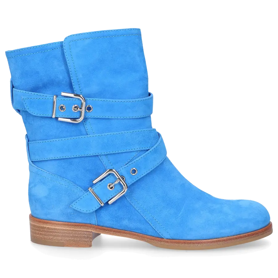 Gianvito Rossi - Stiefel GN7003 Veloursleder - blau