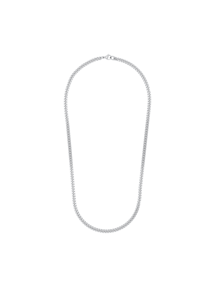 Amor Halskette Edelstahl in Silber günstig kaufen 50 cm
