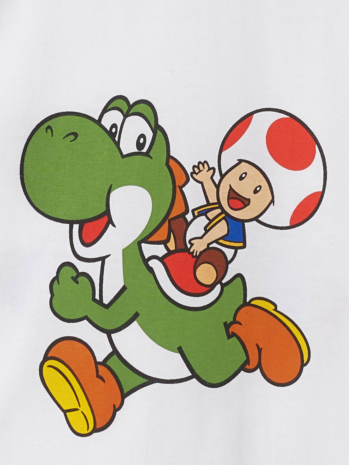 Super Mario Kinder Shirt SUPER MARIO - weiß