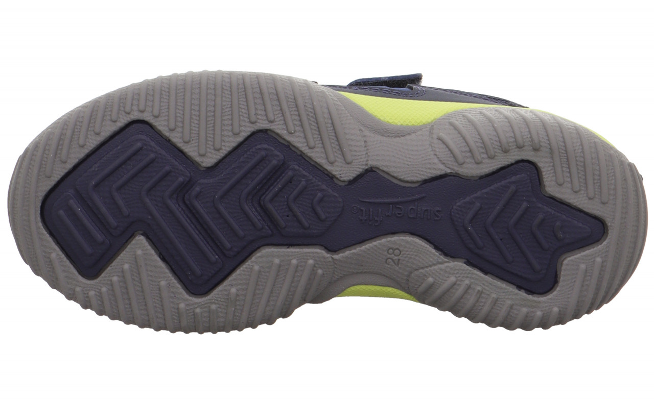 STORM - Blau/HellgrünSneaker low mit Klettverschluss