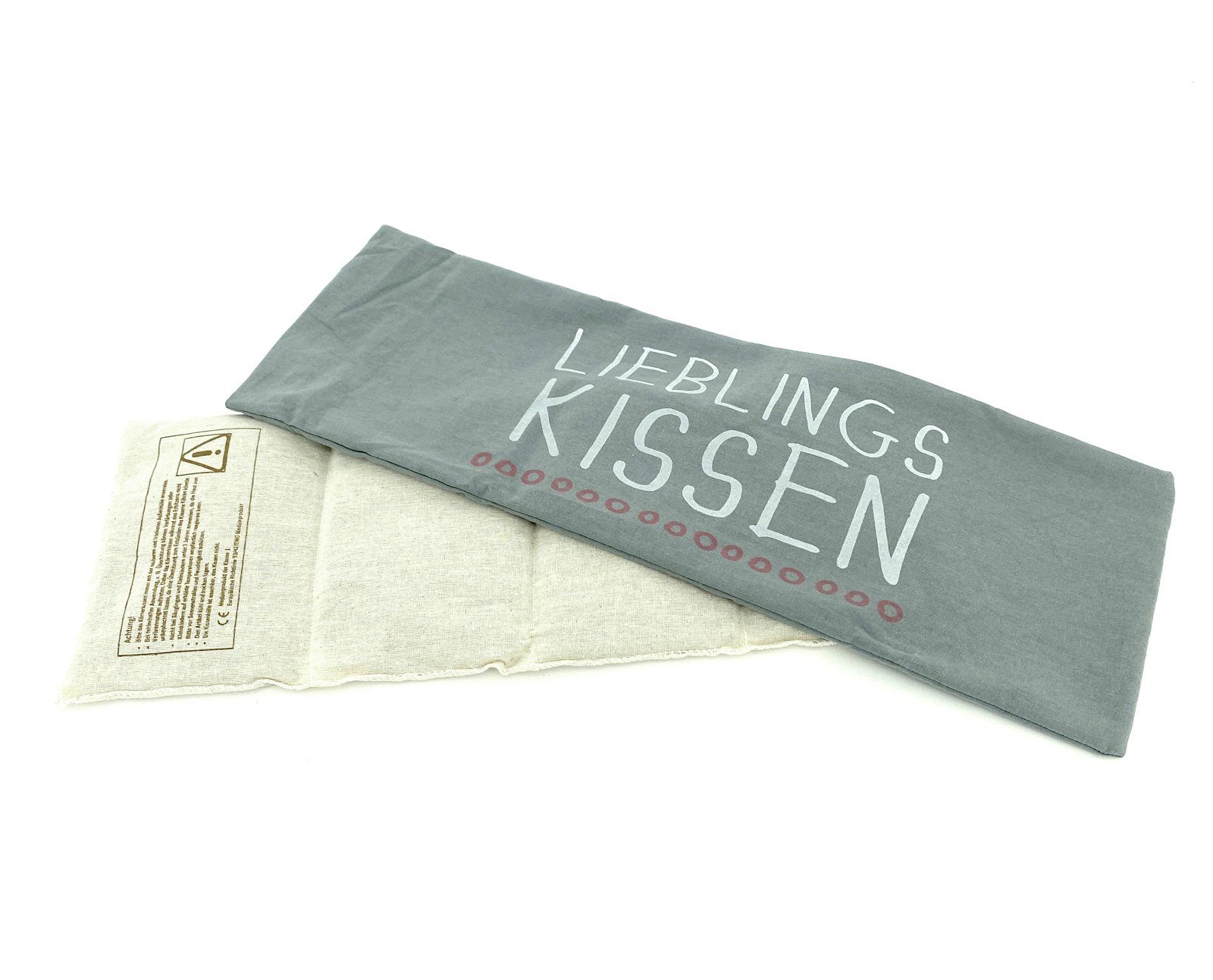 heimtexland Wärmekissen Roggen Natur Körnerkissen Kälte- und Wärmekissen, (Typ752), 4 Kammern,Roggen-Füllung,Kälte- und Wärmeanwendung
