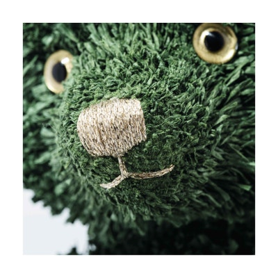 Teddies for tomorrow Green Christmas Teddybär, 34 cm, khaki
