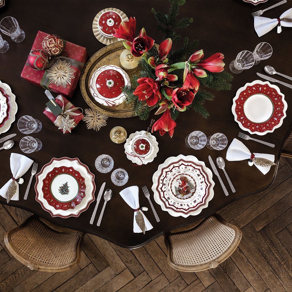Villeroy & Boch Speiseteller Toy's Delight Speiseteller rot, (1 St)