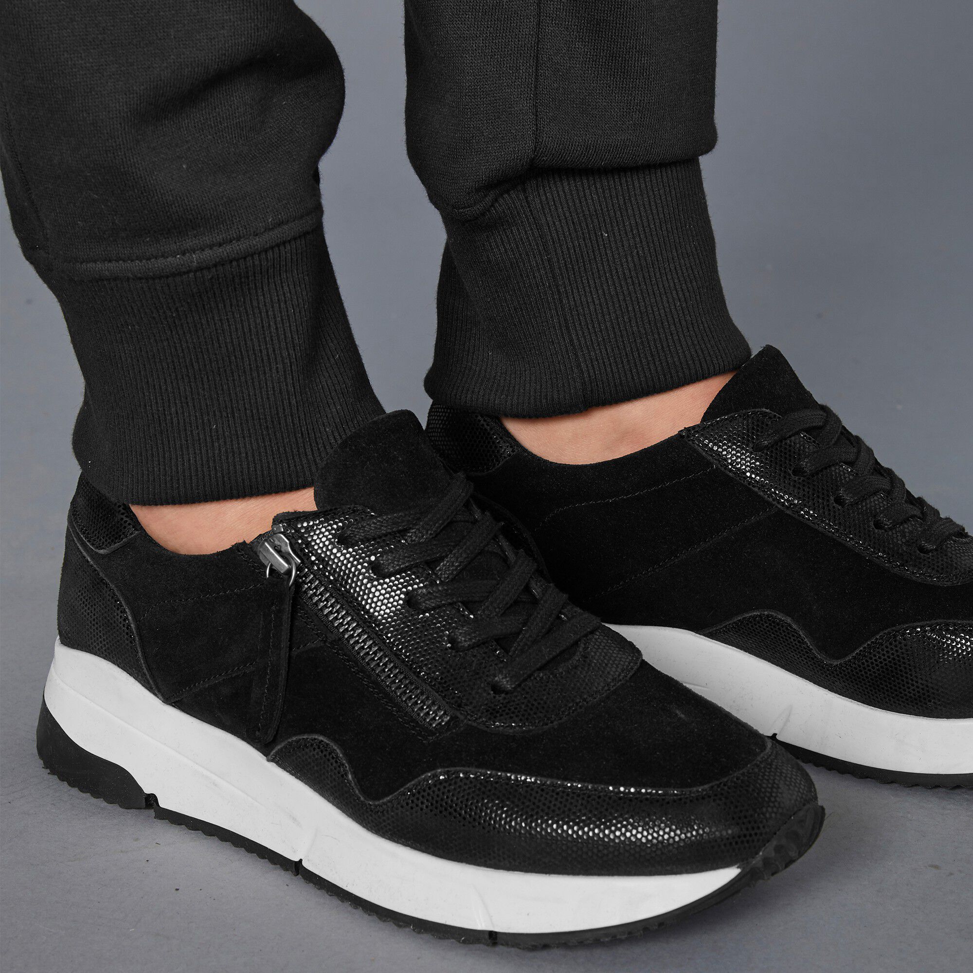 Pantalon jogging en molleton gratté