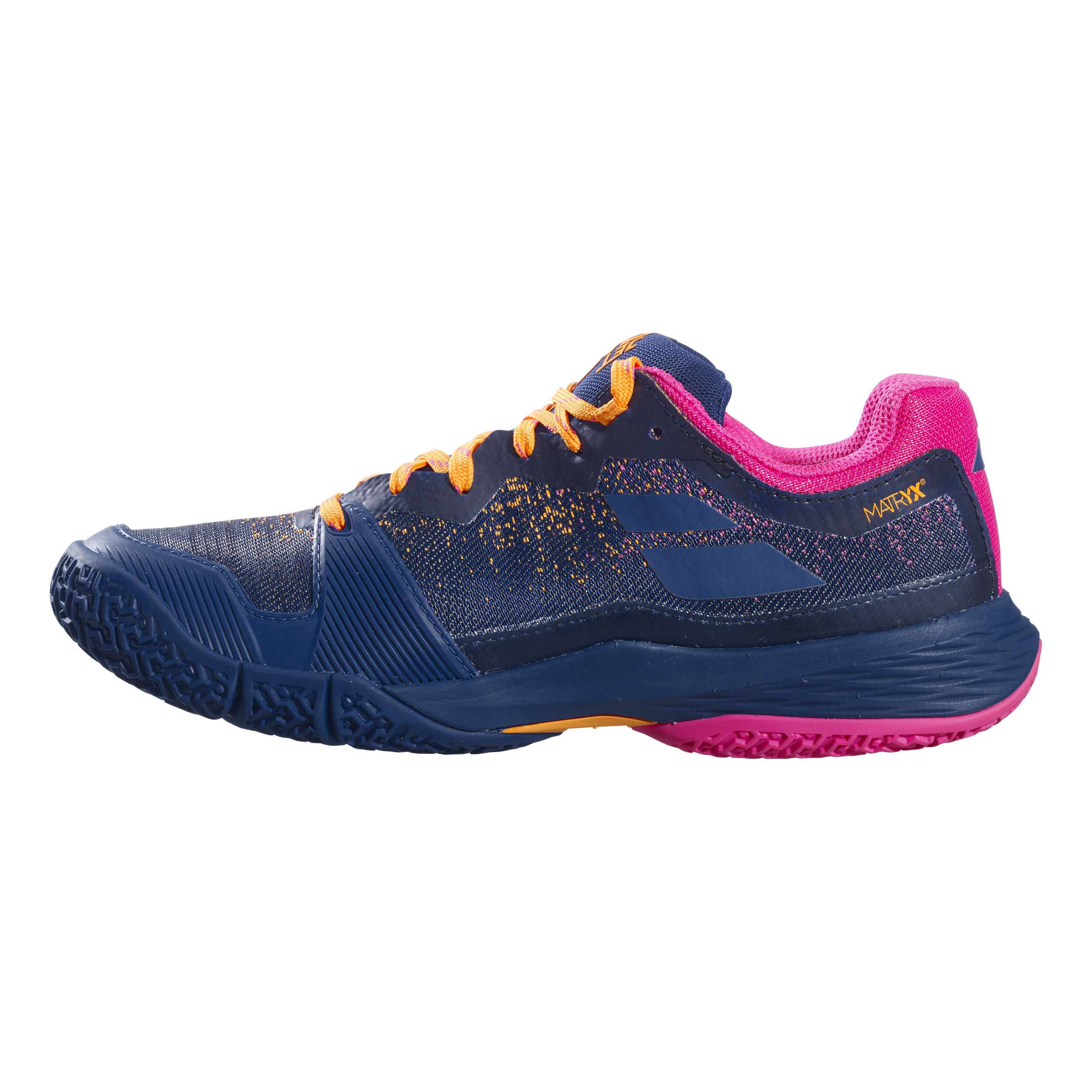 Jet Ritma Padelschuh Damen - Dunkelblau, Pink