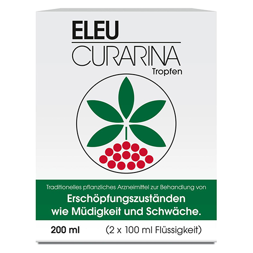 ELEU Curarina Tropfen 1ml Taigawurzel-Fluidextrakt  2X100 ml  Tropfen zum Einnehmen