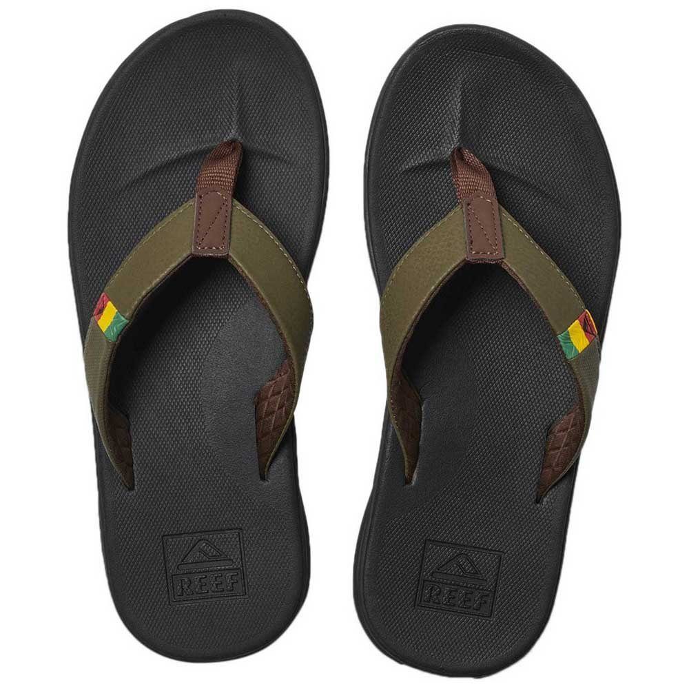 Reef Herren Slammed Rover Zehentrenner, - Farbe olive Zehentrenner